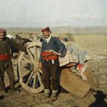 Камп за избеглице из Струмице, Солун, 2. септембар 1913. (фото www.albert-kahn.hauts-de-seine.fr)