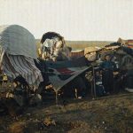 Камп за избеглице из Струмице, Солун, 2. септембар 1913. (фото www.albert-kahn.hauts-de-seine.fr)