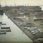 Поглед на луку са балкона, Солун, 24. мај 1913. (фото www.albert-kahn.hauts-de-seine.fr)