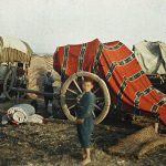 Камп за избеглице из Струмице, Солун, 2. септембар 1913. (фото www.albert-kahn.hauts-de-seine.fr)