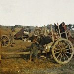 Камп за избеглице из Струмице, Солун, 2. септембар 1913. (фото www.albert-kahn.hauts-de-seine.fr)