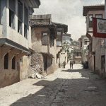 Улица са Конзулатом Персије, Солун, 15. мај 1913. (фото www.albert-kahn.hauts-de-seine.fr)