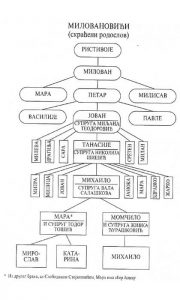 Скраћени родослов Миловановића из Тука