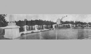 Спомен простор на гробљу Белведер у граду Тунису 1920. године