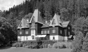 Ловачка колиба у Мирцштегу, где је 2. октобра 1903. потписан Споразум