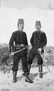 Пешадијске униформе отоманске војске