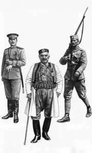 Униформе црногорске војке