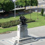 Поглед на Трг краља Петра I Карађорђевића, Бијељина
