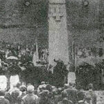 Некадашњи споменик мајору Кости Тодоровићу