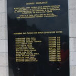 Натпис на Споменику страдалима у Првом светском рату у месту Оровац, Требиње