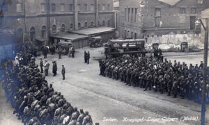 Долазак Срба у логор Голцерн половином 1916. године, Kreismuseum Grimma