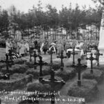 Сахрана, гробље и споменик за руске интернирце, логор Кенигсбрик (фото temposenzatempo.blogspot.com)