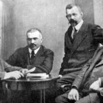 Организатори братског гробља: С. В. Пучков, А. В. Шчусев, А. Н. Келкх, С. С. Шестаков