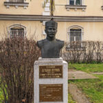 Спомен биста пуковнику Душану Пурићу у Ужицу (фото Бојан Радојичић)
