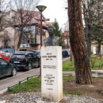 Спомен биста мајору Кости Тодоровићу у Ужицу (фото Бојан Радојичић)