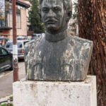 Спомен биста мајору Кости Тодоровићу у Ужицу (фото Бојан Радојичић)