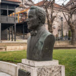 Спомен-биста Михаилу Миловановићу у Ужицу (фото Бојан Радојичић)