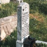 Споменик Будимиру Бановићу на гробљу у засеоку Пеуле (фото Бојан Радојичић)