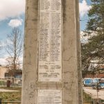 Натпис на јужној страни спомен-чесме на Поповој Води крај Ужица (фото Бојан Радојичић)