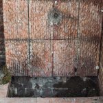 Детаљ спомен-чесме у центру Рибашевине (фото Бојан Радојичић)