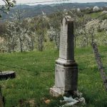 Крајпуташ Радисаву Танасијевићу у Рибашевини, Губин До (фото Бојан Радојичић)