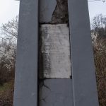 Спомен-чесма у Сињевцу, натпис на североисточној страни (фото Бојан Радојичић)