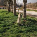 Крајпуташ Кости Милинковићу у Волујцу (фото Бојан Радојичић)
