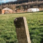 Крајпуташ Кости Милинковићу у Волујцу (фото Бојан Радојичић)