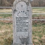Крајпуташ Будимиру Веселиновићу у Збојштици (фото Бојан Радојичић)