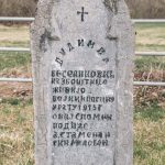 Крајпуташ Будимиру Веселиновићу у Збојштици (фото Бојан Радојичић)