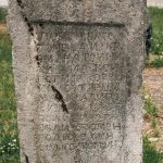 Крајпуташ Васи Томићу у Биосци (фото Бојан Радојичић)