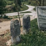 Крајпуташи Панићима на Малића брду у Биосци (фото Бојан Радојичић)