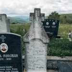 Споменик Остоји Милановићу на гробљу у Рочњаку, Биоска (фото Бојан Радојичић)
