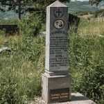Споменик Тикомиру Остојићу на гробљу на Спасовњачи у Буару (фото Бојан Радојичић)