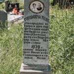 Споменик Тикомиру Остојићу на гробљу на Спасовњачи у Буару (фото Бојан Радојичић)