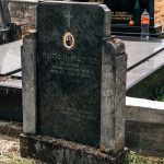 Споменик Милану Мурићу на гробљу код каранске Беле цркве (фото Бојан Радојичић)