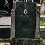 Споменик Милану Мурићу на гробљу код каранске Беле цркве (фото Бојан Радојичић)