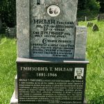 Споменик Милану Гмизовићу на гробљу на потесу Бели Камен у Буару (фото Бојан Радојичић)