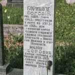 Споменик Боривоју Боровићу на гробљу на Главици, Качер (фото Бојан Радојичић)