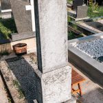 Споменик Стојану Милићу на гробљу на потесу Влаовац у Севојну (фото Бојан Радојичић)