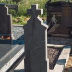 Споменик Војиславу Милутиновићу на гробљу на потесу Пландиште у Стапарима (фото Бојан Радојичић)