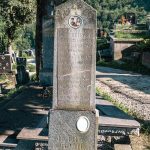 Споменик Јовану Петровићу на гробљу на Доварју у Ужицу (фото Бојан Радојичић)