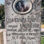 Споменик Ранку М. Циврићу на гробљу на Доварју у Ужицу (фото Бојан Радојичић)