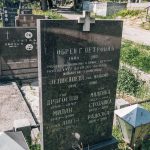 Споменик Обрену Г. Петровићу на гробљу на Доварју у Ужицу (фото Бојан Радојичић)