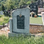 Споменик мајору Радовану Живановићу на гробљу на Доварју у Ужицу (фото Бојан Радојичић)