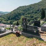 Споменик Недељку Радовићу на гробљу на Доварју у Ужицу (фото Бојан Радојичић)