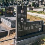 Споменик Недељку Радовићу на гробљу на Доварју у Ужицу (фото Бојан Радојичић)