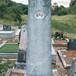 Споменик Недељку С. Танбурићу на гробљу у Циганском пољу на Забучју (фото Бојан Радојичић)