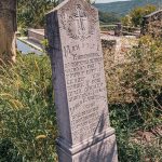 Споменик Манојлу Клопановићу на гробљу на потесу Павићи у Горјанима (фото Бојан Радојичић)