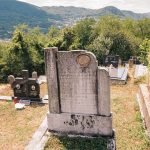 Споменик Светиславу О. Веснићу на гробљу на потесу Стране у Горјанима (фото Бојан Радојичић)